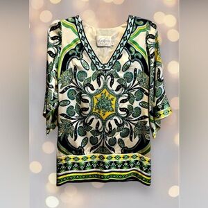 Alice & Trixie Floral Tunic Silk, x-small